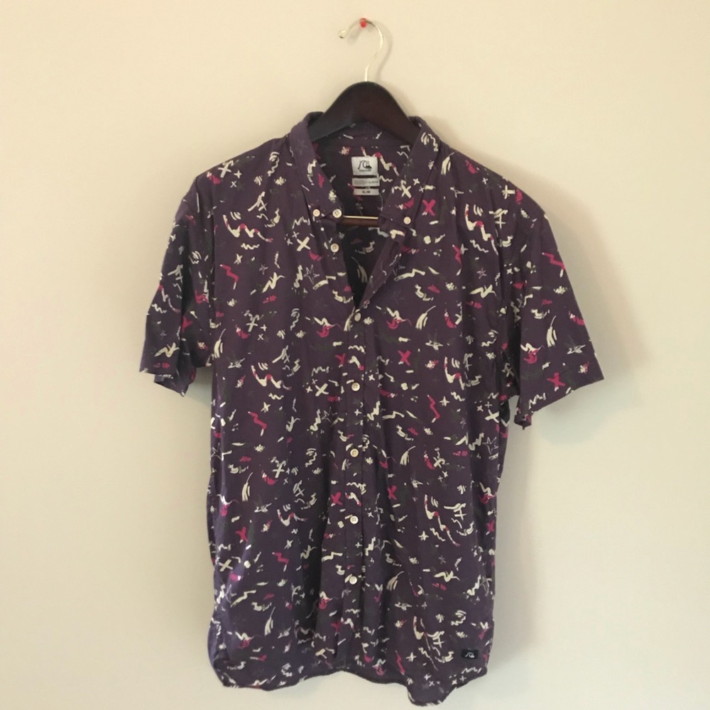 Quicksilver short sleeve button down